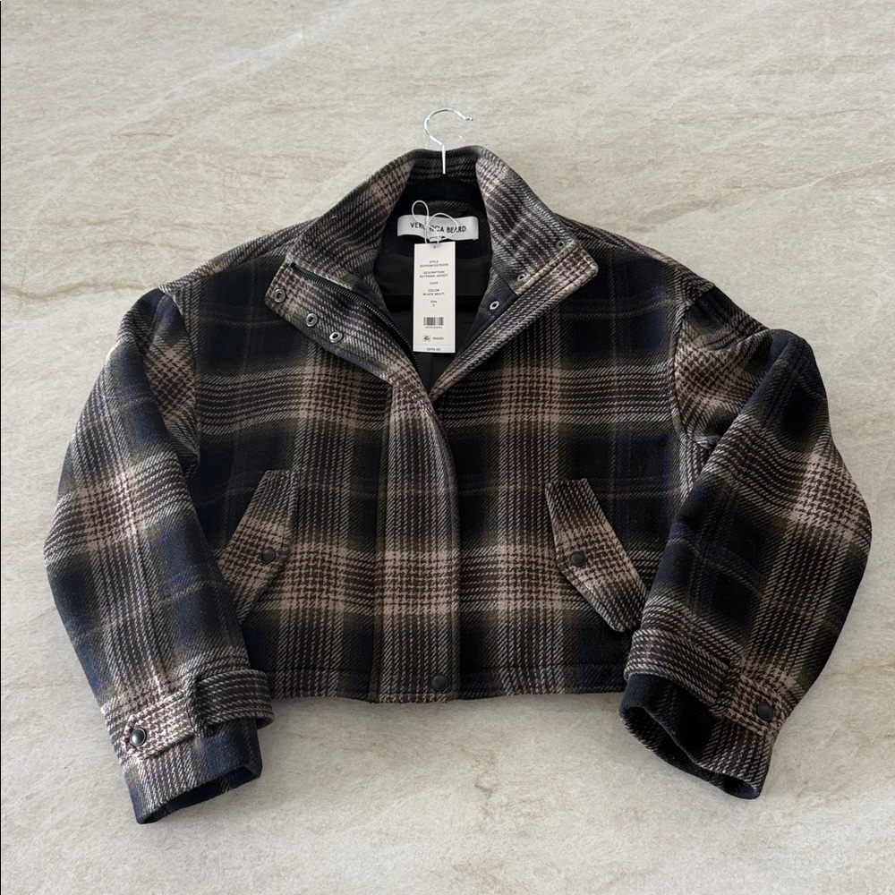 Veronica Beard Black Multi Bateman Jacket NWT - image 1